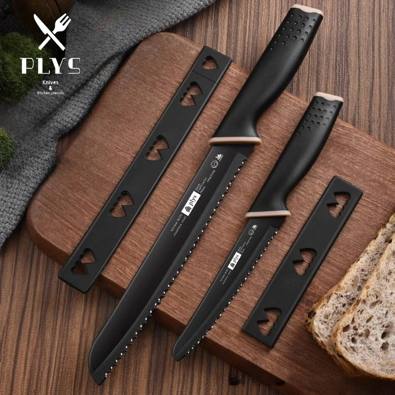 Professional 8" Serrated Bread Knife - Premium Stainless Steel | Rust-Proof