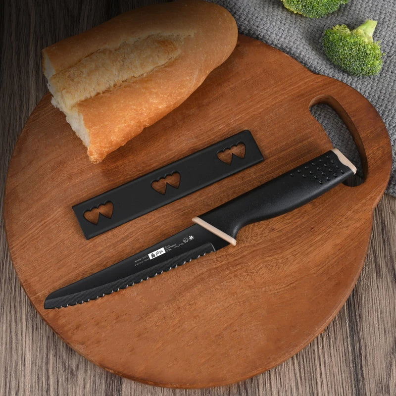 Professional 8" Serrated Bread Knife - Premium Stainless Steel | Rust-Proof