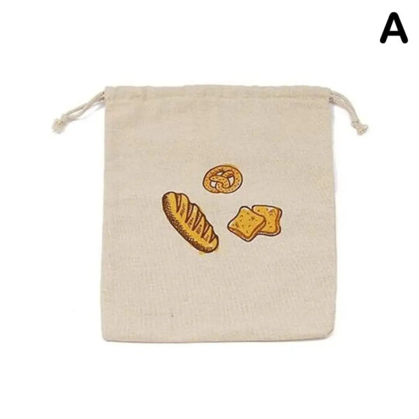 Linen Reusable Bread Storage Bags - Image 8