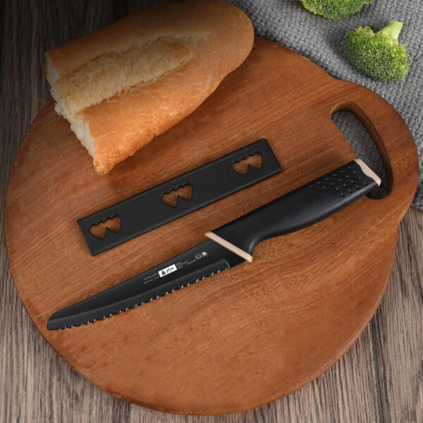 Professional 8" Serrated Bread Knife - Premium Stainless Steel | Rust-Proof - Image 2
