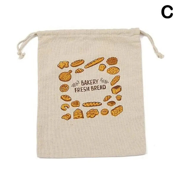 Linen Reusable Bread Storage Bags - Image 10